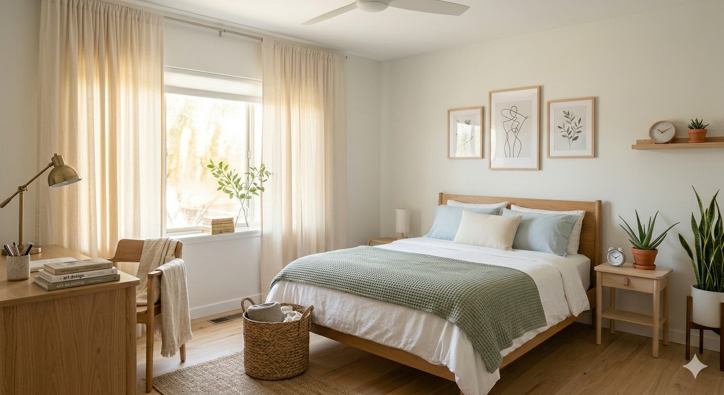 Choose cotton bedding. (Picture credit: Gemini AI)