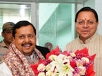 BJP national president Nitin Nabin arrived in Uttarakhand on a three-day visit on Thursday.