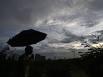 Weather in Delhi: The city is on orange alert for severe thunderstorm, hailstorm in evening hours. 