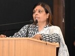 Dr Archana Gupta, a Panipat-based radiologist, was appointed as the new president of the Haryana unit of the Bharatiya Janata Party on Thursday. (HT file photo)