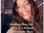 At the bottom of Kenna Kala's list sat Uttar Pradesh, where she was 'groped at a temple'. (Instagram/ kenna.kala)