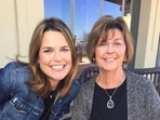Nancy Guthrie and Savannah Guthrie in a selfie.