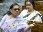 TMC MP Kakoli Ghosh Dastidar speaks in the Lok Sabha. (Sansad TV File)