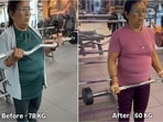 60-year-old woman transforms health through fitness, urges parents to start working out. 