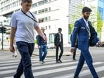 World champion Gukesh with coach Gregorz Gajewski (Norway Chess)