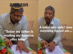 Amazon sent a special welcome kit to employee Shailendra Yadav's father