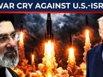After Trump ‘taps’ Iran again, Mojtaba Khamenei fires 'great satan' warning After Trump ‘taps’ Iran again, Mojtaba Khamenei fires 'great satan' warning