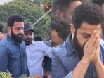 Jr NTR: సీఎం ఎన్టీఆర్ అంటూ నినాదాలు.. ఎన్టీఆర్ ఘాట్ దగ్గర తారక్‌ను చూడగానే అభిమానుల ఉత్సాహం