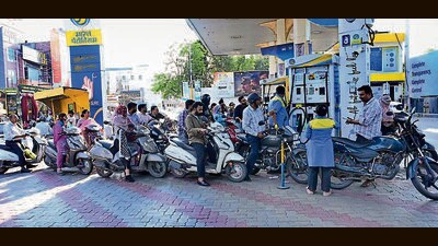 Commuters, traders and transporters say common man bearing the brunt of repeated hikes. (HT File) Commuters, traders and transporters say common man bearing the brunt of repeated hikes. (HT File)