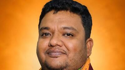 Debroy is serving as BJP legislator of Matarbari Assembly constituency in Gomati district since 2023. (Image shared by @tarunchughbjp)