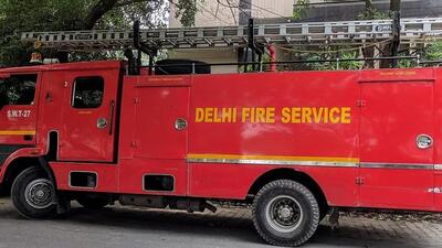 Fire services said that the inferno was brought under control at 9:35pm. (Image sourced from DFS website) Fire services said that the inferno was brought under control at 9:35pm. (Image sourced from DFS website)
