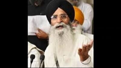Shiromani Gurdwara Parbandhak Committee (SGPC) president Harjinder Singh Dhami Shiromani Gurdwara Parbandhak Committee (SGPC) president Harjinder Singh Dhami