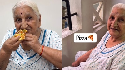 92-year-old woman’s pizza craving video goes viral. (Instagram/@viewsandbrewsss. ) 92-year-old woman’s pizza craving video goes viral. (Instagram/@viewsandbrewsss. )