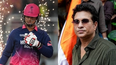 Vaibhav Sooryavanshi scored 97 off 28 against SRH Vaibhav Sooryavanshi scored 97 off 28 against SRH