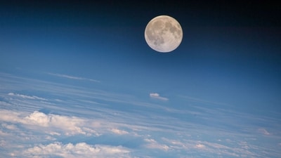 Nasa tweeted this picture of Super Blue Moon. (X/@NASA)