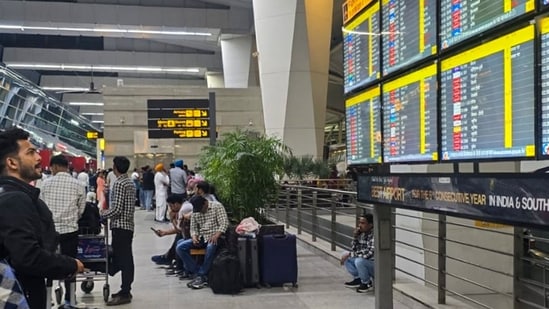 After rainfall hit Delhi-NCR, Delhi airport issued advisory for passengers. (PTI)
