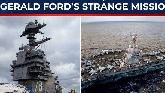 After 300+ days at sea, America's Gerald R. Ford carrier's bizarre new mission