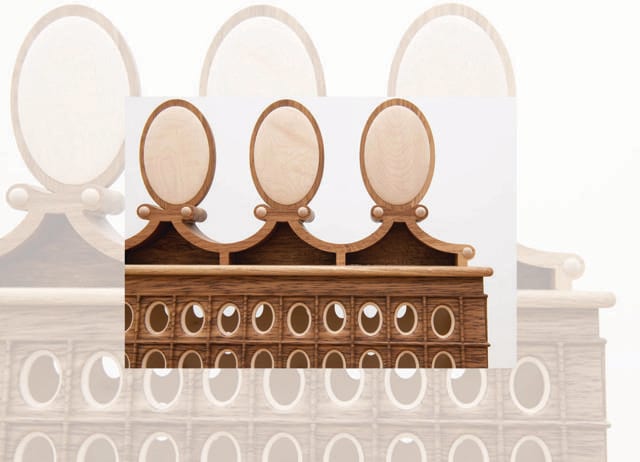 The collection has strange yet intricately beautiful objects with an awkward aesthetic.