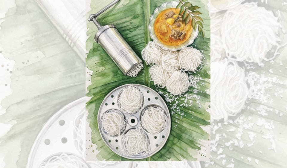 Use the sevai nazhi from Tamil Nadu to make idiyappam, Chinese noodles and Italian pasta. (ILLUSTRATION CREATED USING GEMINI)