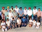 PSA president Surjit Singh Sandhu said a coaching camp for 20 probable water polo players selected during the trials would be held in Jalandhar from June 12 to July 3 before the final squad is announced. (HT Photo) PSA president Surjit Singh Sandhu said a coaching camp for 20 probable water polo players selected during the trials would be held in Jalandhar from June 12 to July 3 before the final squad is announced. (HT Photo)