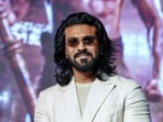 Ram Charan during the promotion event of Peddi, in Bengaluru, Karnataka, Monday, May 25, 2026. (PTI Photo/Shailendra Bhojak)