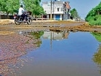 Residents allege no improvement despite assurances by civic officials. (Gurpreet Singh/HT)
