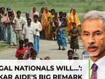 Jaishankar aide on crackdown on Bangladeshi immigrants
