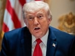 US President Donald Trump speaks during a cabinet meeting in the Cabinet Room at the White House, in Washington, DC, US, May 27, 2026. 