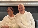 Anupam Kher and Kirron Kher.