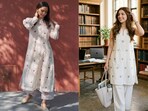White kurta sets are dominating summer fashion right now(Pinterest)