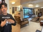 A Mumbai man gave a tour of 2,500 sq ft Andheri West home, leaving viewers stunned by its space and luxury.