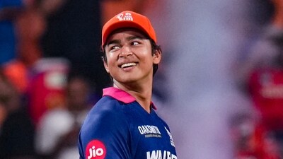New Chandigarh: Rajasthan Royals' Vaibhav Sooryavanshi celebrates after the team's win in the Indian Premier League (IPL) 2026 T20 Eliminator cricket match between Rajasthan Royals and Sunrisers Hyderabad, in New Chandigarh, Wednesday, May 27, 2026. (PTI Photo/Karma Bhutia) (PTI05_27_2026_000736A) *** Local Caption *** (PTI) New Chandigarh: Rajasthan Royals' Vaibhav Sooryavanshi celebrates after the team's win in the Indian Premier League (IPL) 2026 T20 Eliminator cricket match between Rajasthan Royals and Sunrisers Hyderabad, in New Chandigarh, Wednesday, May 27, 2026. (PTI Photo/Karma Bhutia) (PTI05_27_2026_000736A) *** Local Caption *** (PTI)