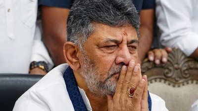 Siddaramaiah declared DK Shivakumar would be the next chief minister at a breakfast meeting with his cabinet colleagues before resigning. (PTI) Siddaramaiah declared DK Shivakumar would be the next chief minister at a breakfast meeting with his cabinet colleagues before resigning. (PTI)