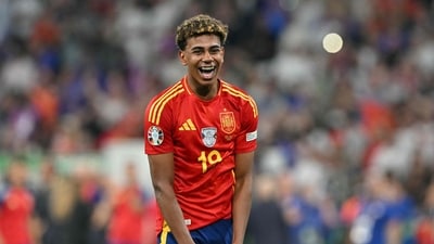 Lamine Yamal has already led Spain to a EUROs championship. The FIFA World Cup is next on his bucket list. (AFP)
