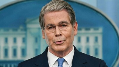 Washington will "be shutting down both Iranian airlines' access to landing spots, refueling, and ticket sales," US Treasury Secretary Scott Bessent warns on X. (AFP) Washington will "be shutting down both Iranian airlines' access to landing spots, refueling, and ticket sales," US Treasury Secretary Scott Bessent warns on X. (AFP)
