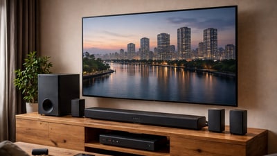 Check these soundbars with Dolby Audio to boost your home entertainment experience. (AI-generated) Check these soundbars with Dolby Audio to boost your home entertainment experience. (AI-generated)