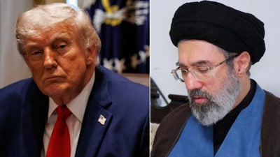 US President Donald Trump heads into Situation Room meeting with aides amid confusion over Iran peace deal (File photos) US President Donald Trump heads into Situation Room meeting with aides amid confusion over Iran peace deal (File photos)