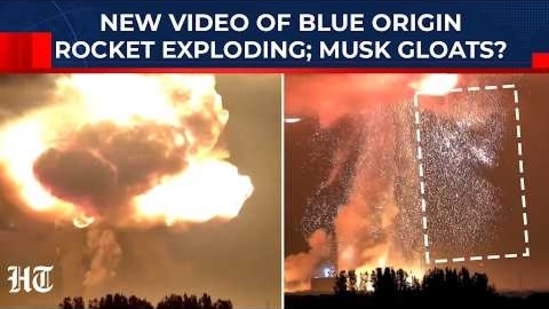 New video of Blue Origin rocket exploding: Elon Musk gloats at Jeff Bezos' loss?