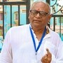 বিধায়ক চন্দ্রনাথ সিনহার বাড়িতে সিআইডি আধিকারিকরা।(PTI)