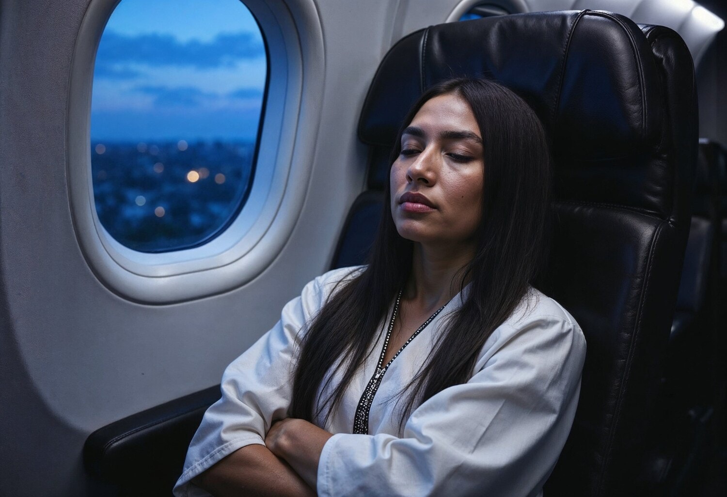 Therapist says airplane anxiety isn’t in your mind, it’s in your body. (Freepik) Therapist says airplane anxiety isn’t in your mind, it’s in your body. (Freepik)