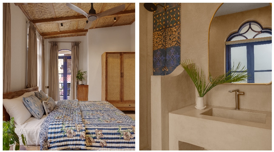 An inviting, cosy bed at The Cove. An inviting, cosy bed at The Cove.