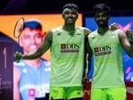 Chirag Shetty (L) Satwiksairaj Rankireddy. (Badminton Photo)