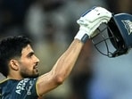 Gujarat Titans captain Shubman Gill. (AFP)
