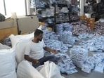 Many schools started the uniform procurement process in October and their uniforms are ready. (HT Photo)