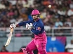 Vaibhav Sooryavanshi agaist the Gujarat Titans in IPL 2026.