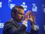 US secretary of defence/war Pete Hegseth speaks during a session of the 23rd Shangri-La Dialogue summit in Singapore on May 30, 2026.