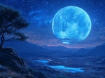 Blue Full Moon.