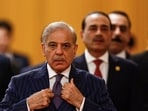 File: Pakistan's Prime Minister Shehbaz Sharif arrives for a meeting with Chinese President Xi Jinping at the Great Hall of the People, in Beijing