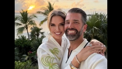The wedding took place at Little Pipe Cay, an exclusive private island in the Bahamas. (Instagram/ Bettina Trump)