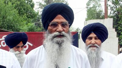 SGPC president Harjinder Singh Dhami said traditional weapons hold immense religious and historical significance in Sikhism. (ANI File Photo)